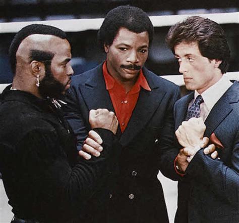 Carl Weathers Sylvester Stallone