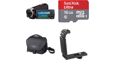 Sony HDR-CX405 Full HD Handycam Kit with 16GB Card B&H Photo