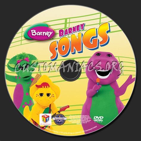 Barney Songs dvd label - DVD Covers & Labels by Customaniacs, id: 83241 ...