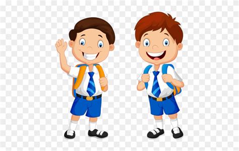 2 - Student Cartoon - Free Transparent PNG Clipart Images Download
