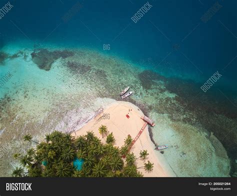 Beach On Coral Island Image & Photo (Free Trial) | Bigstock