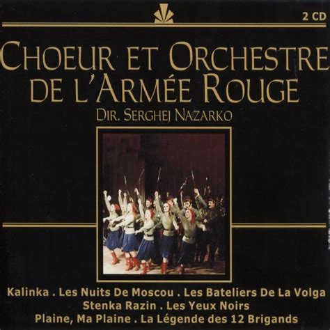 Russian Folk Songs - Choeur, Orchestre De L'Armée Rouge Red Army Choir ...