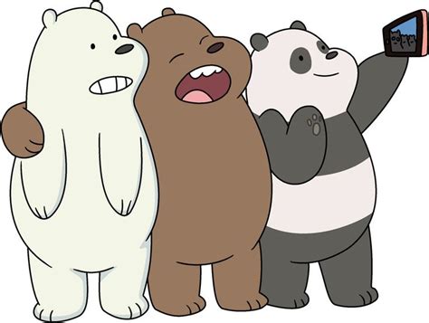 Three Bears | Bear wallpaper, Bear cartoon, We bare bears