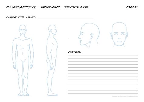 male-character-design-template-A4