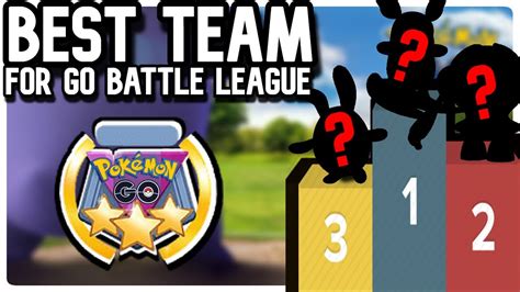 BEST TEAM FOR GO BATTLE LEAGUE * GREAT LEAGUE * | POKEMON GO PVP - Pokemon GO Pokebattler