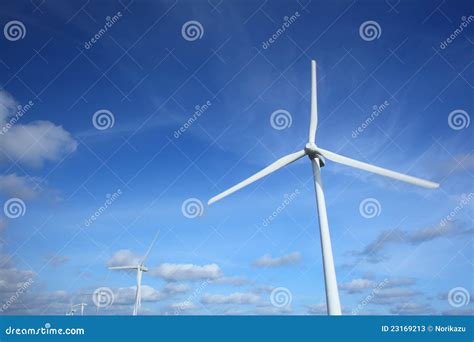 Wind power generation stock image. Image of generation - 23169213