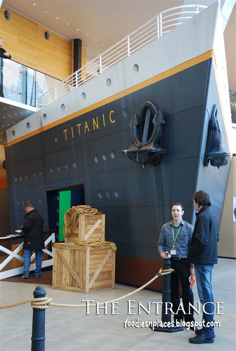 Foodies N Places: Titanic - The Artefact Exhibition, Melbourne Museum