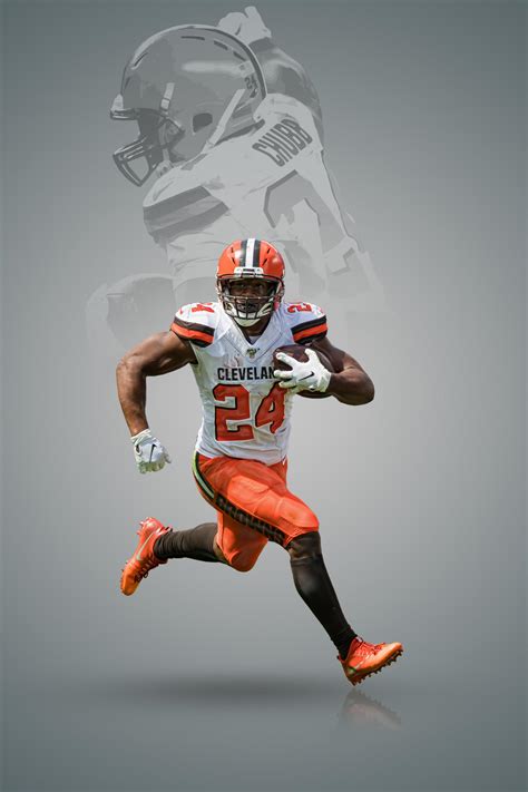 Nick Chubb iPhone Wallpapers - Wallpaper Cave