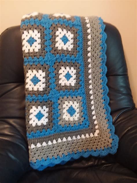 Granny Square Blanket - Etsy