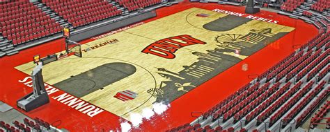 UNLV unveils new Thomas & Mack Center court design | UNLV Basketball ...