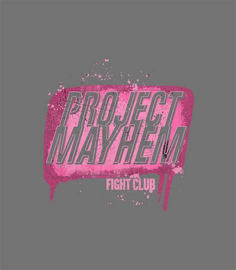 Fight Club Project Mayhem Digital Art by Thanh Nguyen