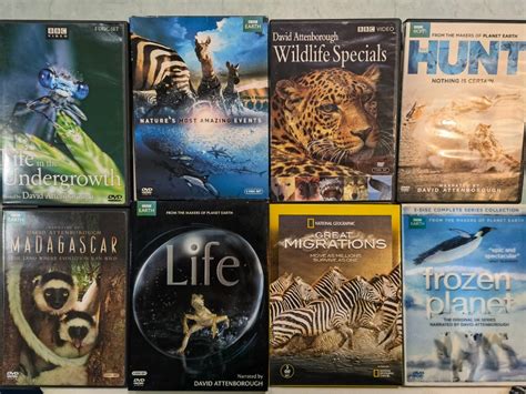 BBC Earth Wildlife Documentary DVD Narrated by David Attenborough, Hobbies & Toys, Music & Media ...