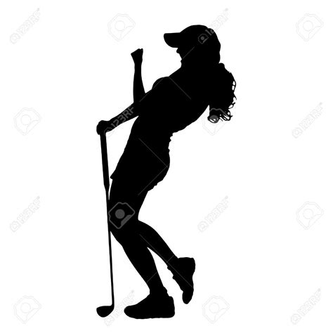 Golf Player Silhouette at GetDrawings | Free download