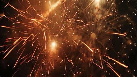 Premium Photo | Blazing Fireworks Trails Cinematic shots of fireworks leaving blazing trails of ...