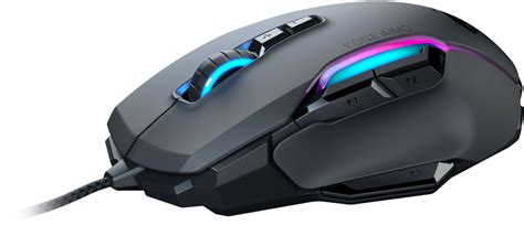 Customer Reviews: ROCCAT Kone AIMO Wired Optical Gaming Mouse with RGB Lighting Black ROC-11-820 ...