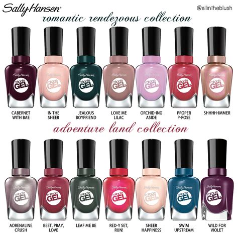 Review: Sally Hansen Miracle Gel Travel Stories Collections - All In ...