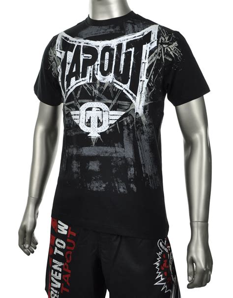 Printed T-shirt by TAPOUT (colour: black)