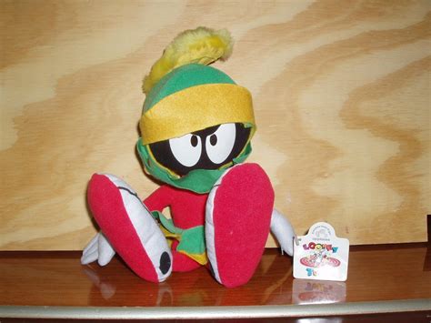 Warner Bros Marvin the Martian Plush Animated Character / Stuffed ...