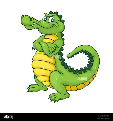 crocodile vector illustration Stock Vector Image & Art - Alamy