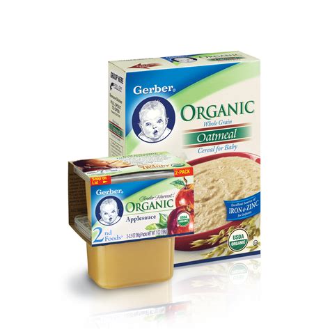 Gerber Coupon - $1 off any two Gerber Organic Baby Food, Cereal, Snacks or Juice