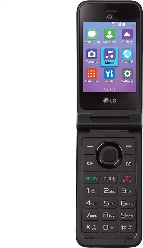 Mobile Store: Tracfone Carrier-Locked LG Classic Flip 4G LTE Prepaid ...