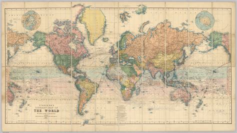 Map Of The World In 1900 - Direct Map