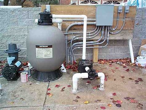 Inground & On Ground Pool - Filter System Plumbing