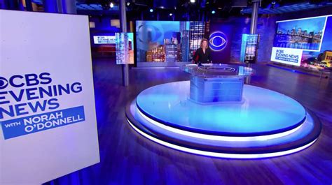 'CBS Evening News' gets bluer look, new sound for Norah O'Donnell debut ...