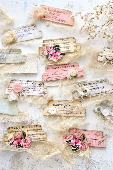 Junk journal embellishments – Artofit