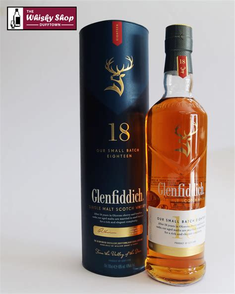 Glenfiddich 18 Years Old ‘Our Small Batch’ Single Malt Scotch Whisky 70cl | The Whisky Shop Dufftown