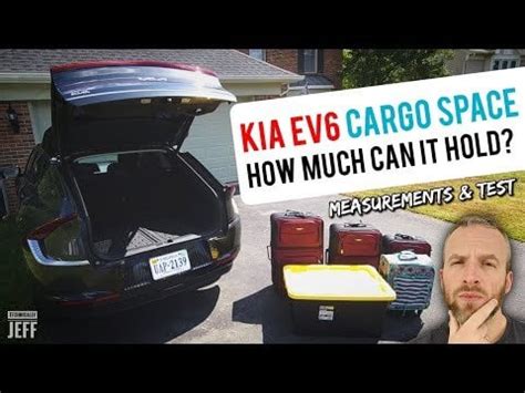 Kia EV6 Cargo Space - Measurements and Test : r/KiaEV6