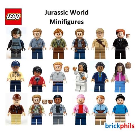 Lego Jurassic World Minifigures | Lazada PH