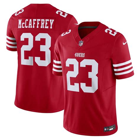 Christian Mccaffrey San Francisco 49Ers Vapor Jersey – Scarlet – All ...