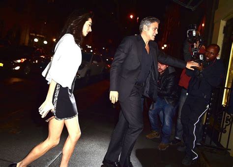 George and Amal Clooney Keep the Sweet Date Nights Coming in NYC | Amal clooney, George, Date night