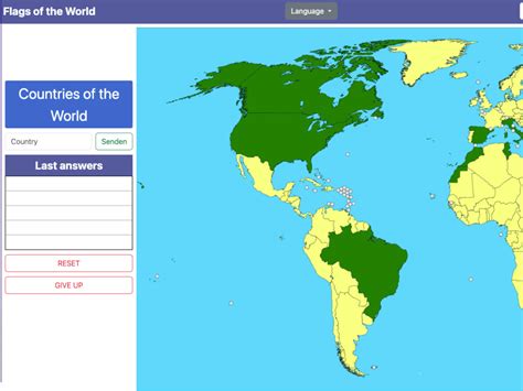 Interactive World Map/Quiz Games | Upwork