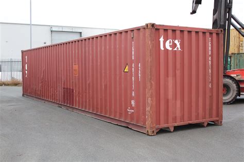 Second Hand 40ft Shipping Containers 40ft S2 Doors | £2495.00 | 31ft to 40ft Containers ...