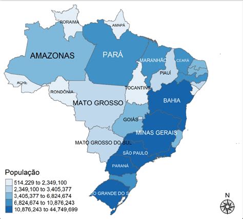 Residente rechazo Amigo brazil population map Asimilación exótico es inutil