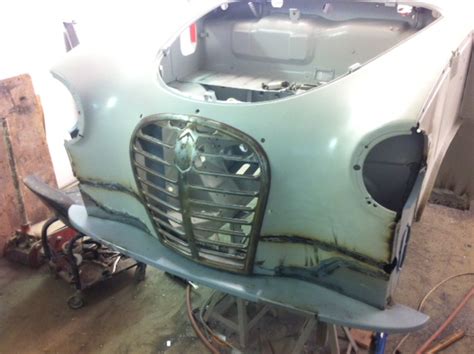 Austin A35 classic car restoration. Metal work and welding. - CCK Historic