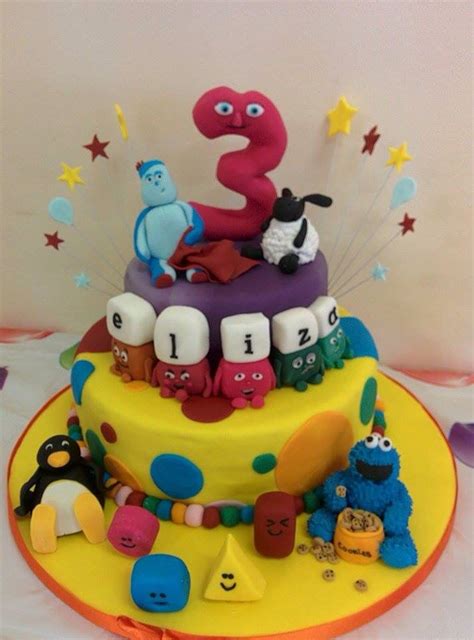 CBeebies cake Cookie Monster number jack alphablocks pingu Timmy time iggle piggle | Cbeebies ...