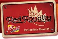 Red Robin Red Royalty Card - Earn Free Food! - Clever Housewife