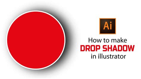 How to make drop shadow in illustrator | How to create stroke in ...