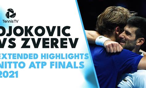 Novak Djokovic vs Alexander Zverev Extended Highlights | Nitto ATP Finals 2022 - VCP Tennis