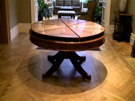 Home Priority: Outstanding Round Expandable Dining Table Designs