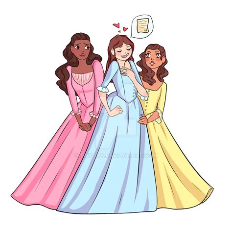 The Schuyler Sisters by Phyary on DeviantArt