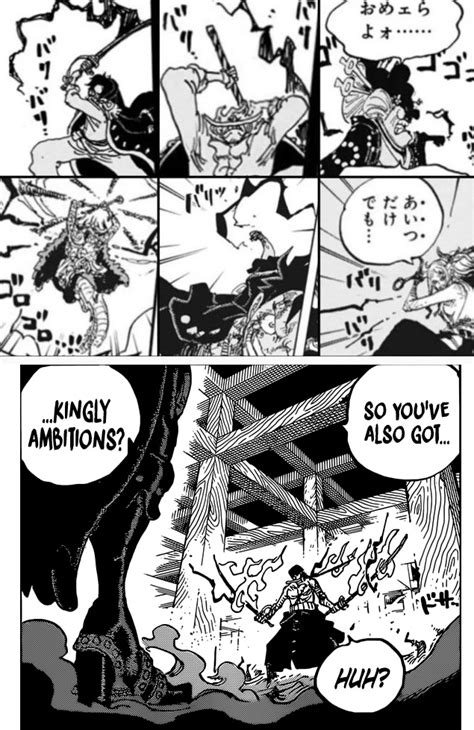 Chapter 1033 confirms that Zoro has unlocked ADVANCED Conqueror’s Haki ...