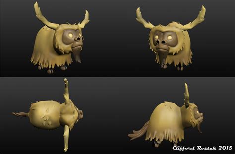 Don't Starve - Beefalo by Clawedfrog on DeviantArt