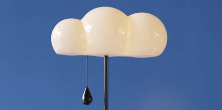 Rain Cloud Lamp by Jun Wang