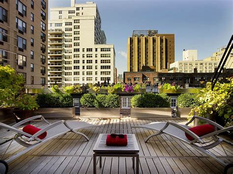 Roof Terrace, Townhouse Renovation in Gramercy Park, New York : Fresh Palace