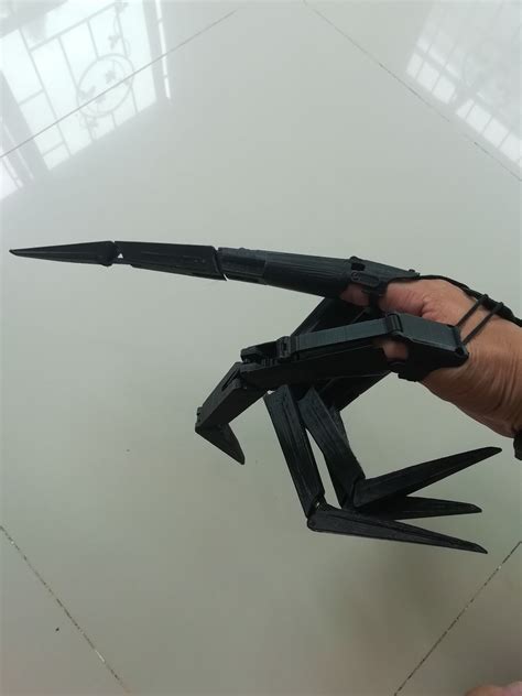 2 Models of Articulated Finger Claws Extensions 3D model 3D printable | CGTrader