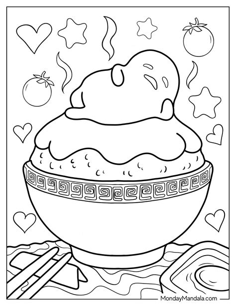 20 Gudetama Coloring Pages (Free PDF Printables)